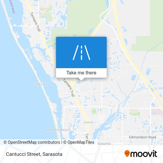 Mapa de Cantucci Street