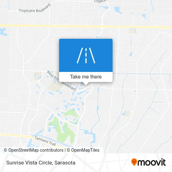 Sunrise Vista Circle map