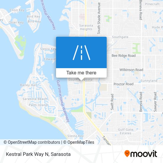 Kestral Park Way N map