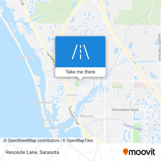 Mapa de Resolute Lane