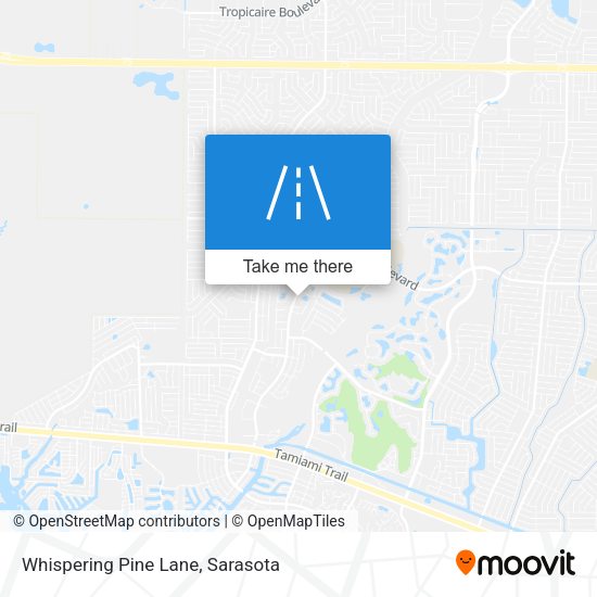 Mapa de Whispering Pine Lane
