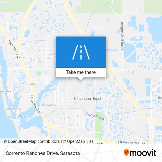 Mapa de Sorrento Ranches Drive