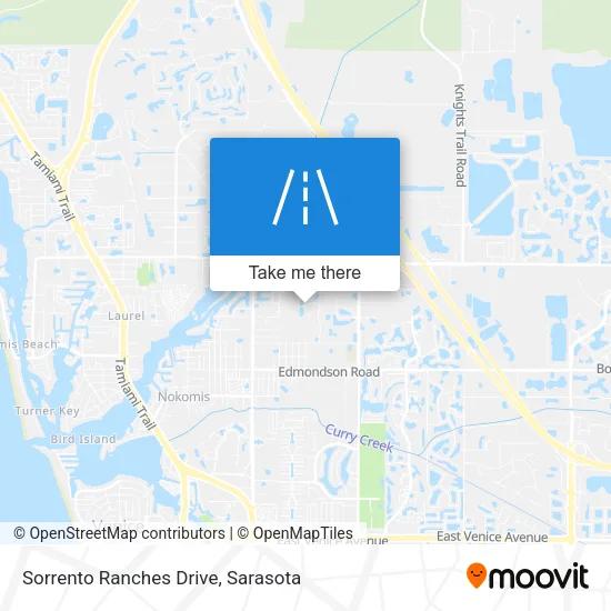 Sorrento Ranches Drive map
