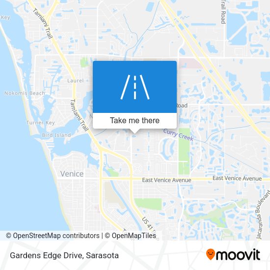 Mapa de Gardens Edge Drive