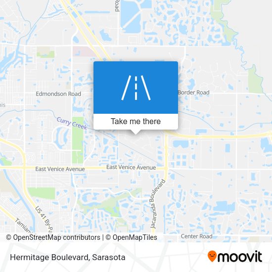 Mapa de Hermitage Boulevard