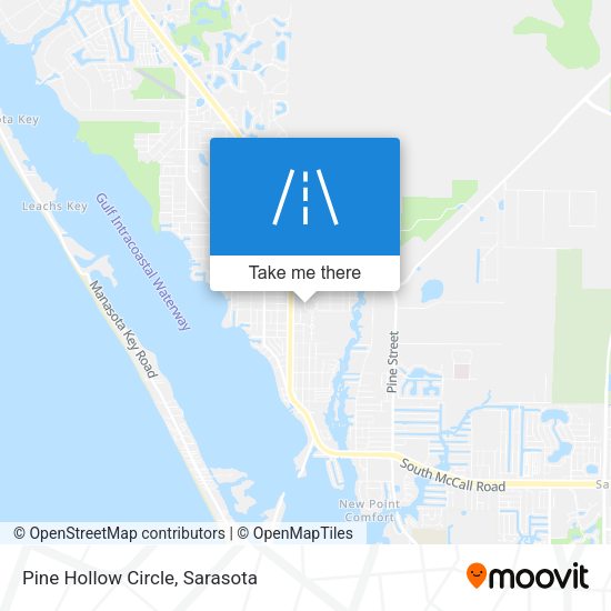 Pine Hollow Circle map