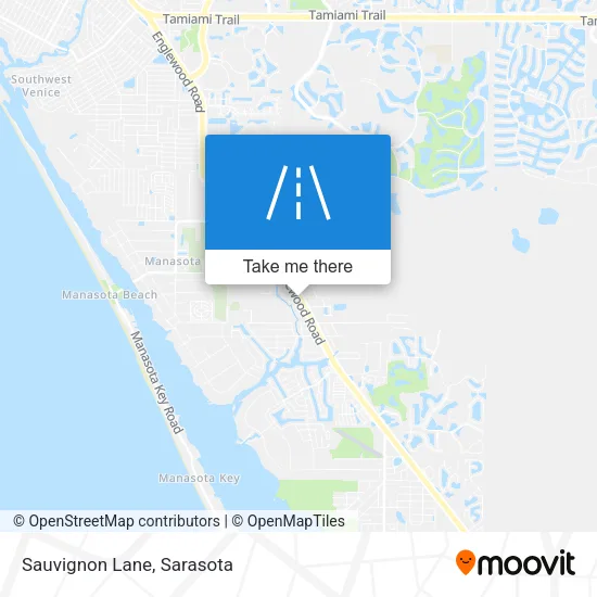 Sauvignon Lane map