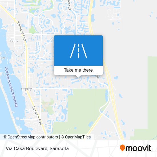 Mapa de Via Casa Boulevard