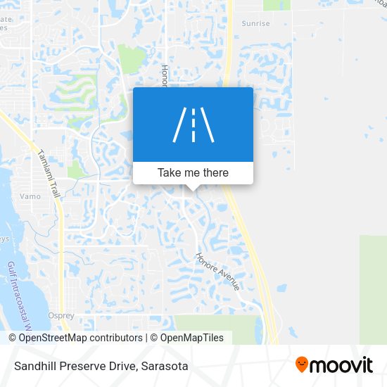 Mapa de Sandhill Preserve Drive