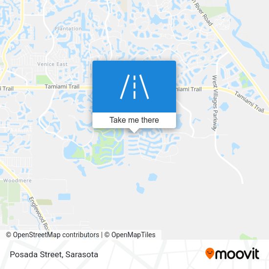 Mapa de Posada Street