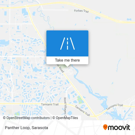 Panther Loop map