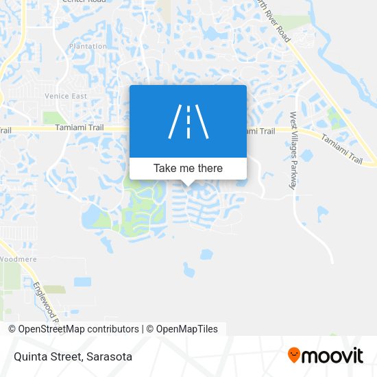 Mapa de Quinta Street