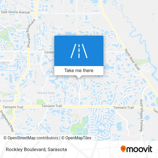 Rockley Boulevard map