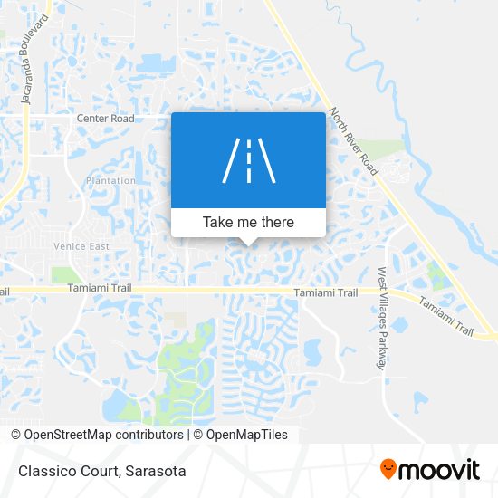 Classico Court map