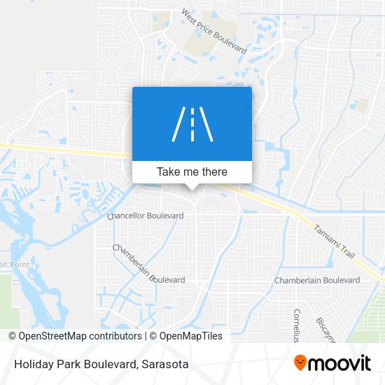 Mapa de Holiday Park Boulevard