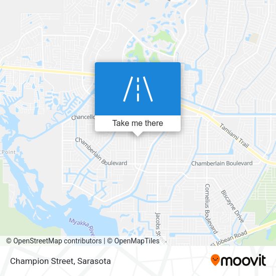 Mapa de Champion Street
