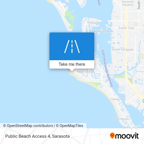 Public Beach Access 4 map