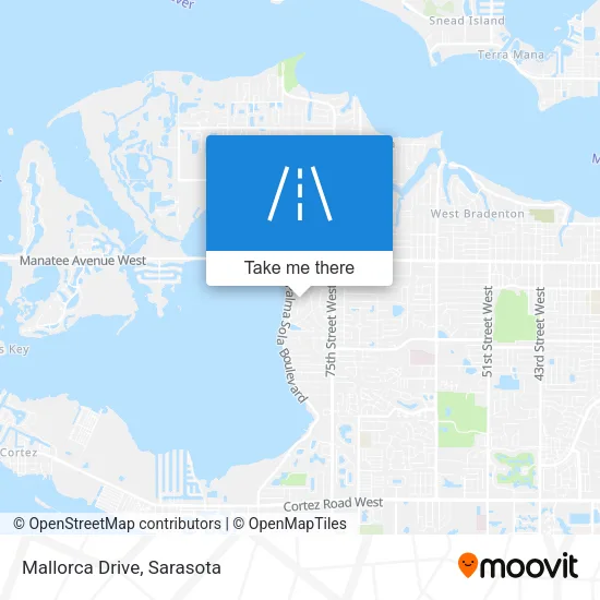 Mallorca Drive map