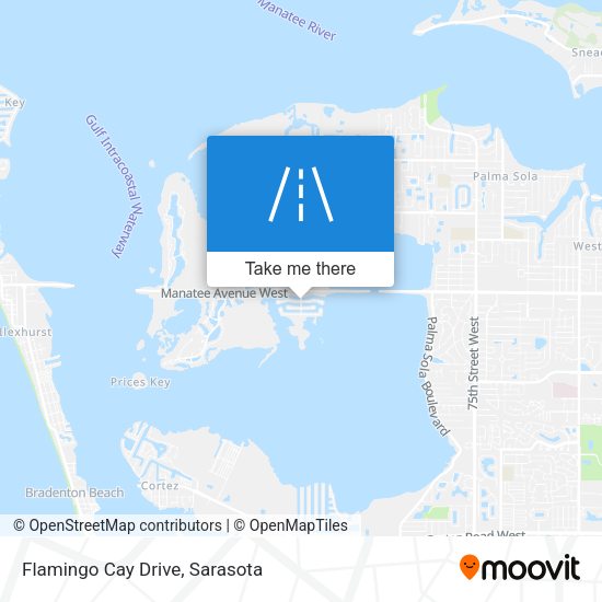 Flamingo Cay Drive map