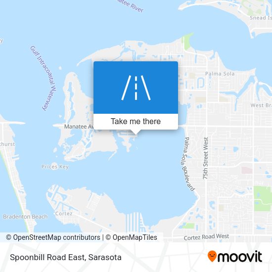 Mapa de Spoonbill Road East