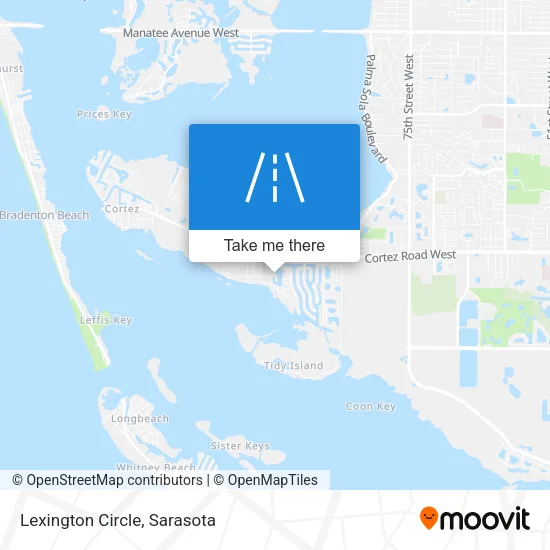 Lexington Circle map