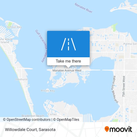 Willowdale Court map