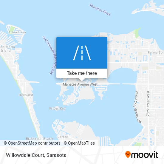 Willowdale Court map
