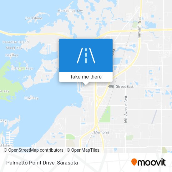 Mapa de Palmetto Point Drive