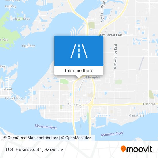 Mapa de U.S. Business 41