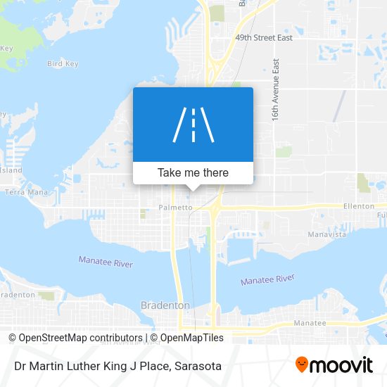 Mapa de Dr Martin Luther King J Place