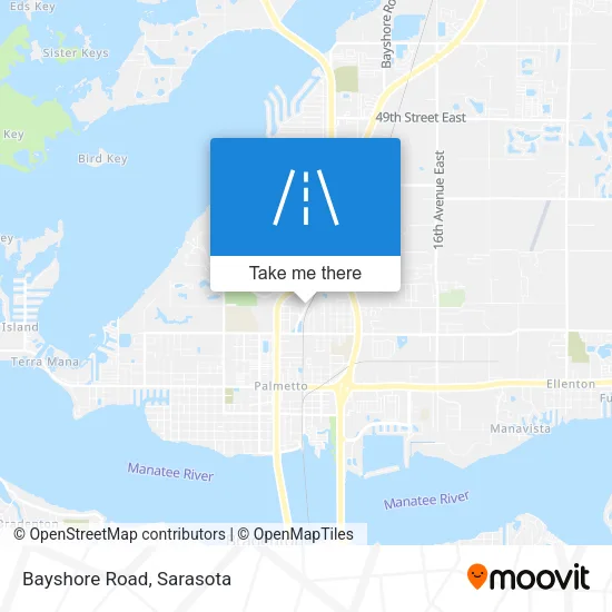 Bayshore Road map