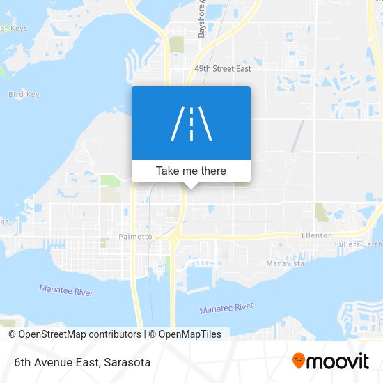 Mapa de 6th Avenue East