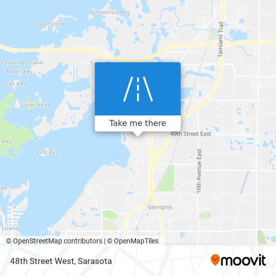Mapa de 48th Street West