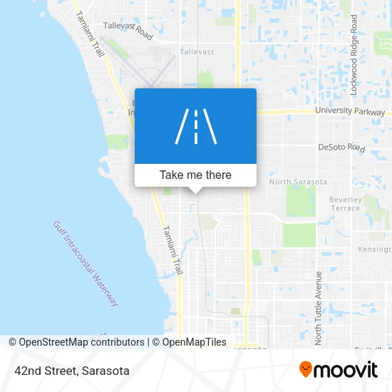 42nd Street map