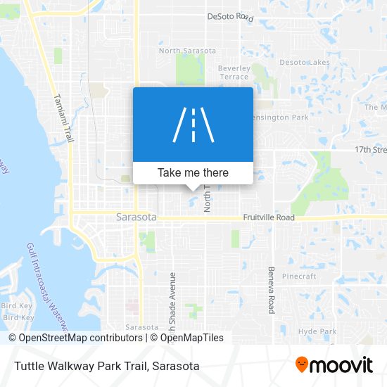 Mapa de Tuttle Walkway Park Trail