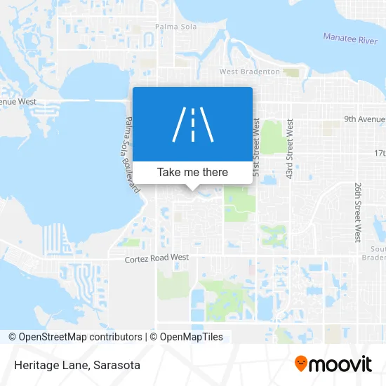 Heritage Lane map
