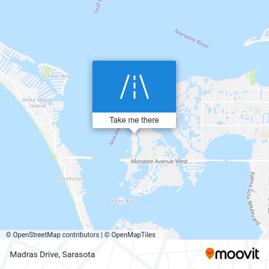 Mapa de Madras Drive