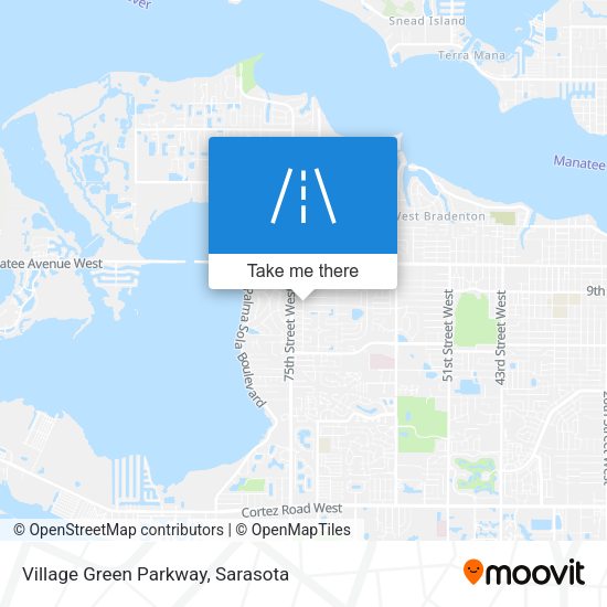 Village Green Parkway map