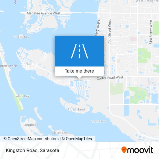 Mapa de Kingston Road