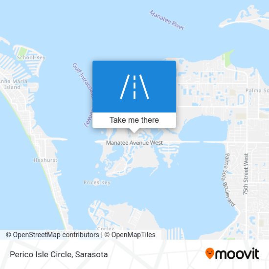 Mapa de Perico Isle Circle