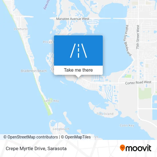 Crepe Myrtle Drive map