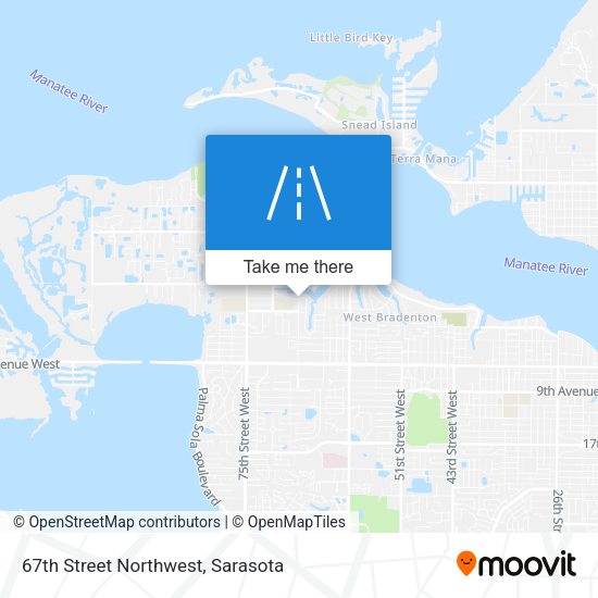 Mapa de 67th Street Northwest