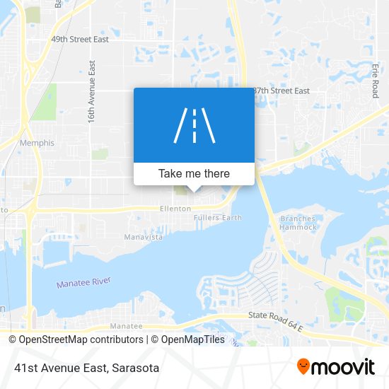 Mapa de 41st Avenue East