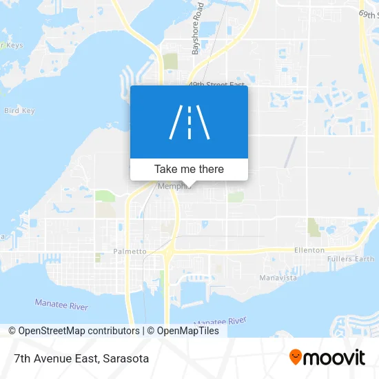7th Avenue East map