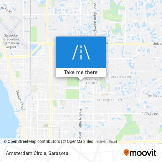 Amsterdam Circle map