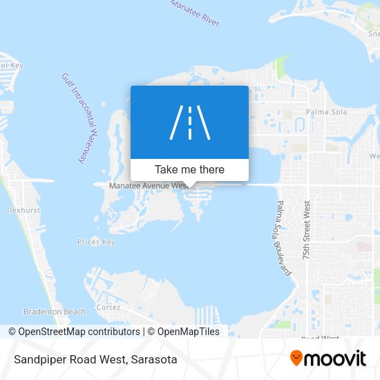 Mapa de Sandpiper Road West