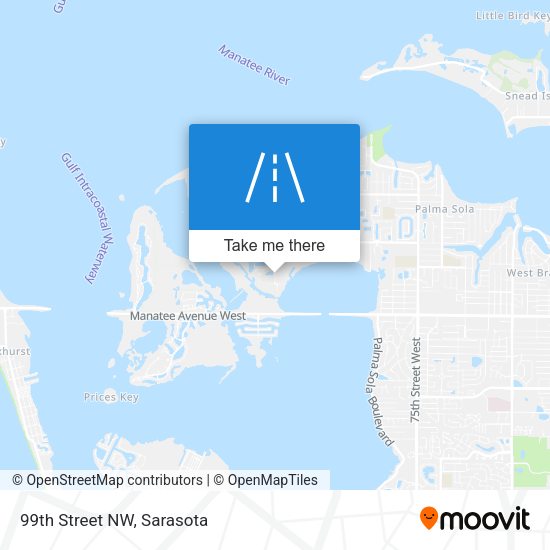 Mapa de 99th Street NW