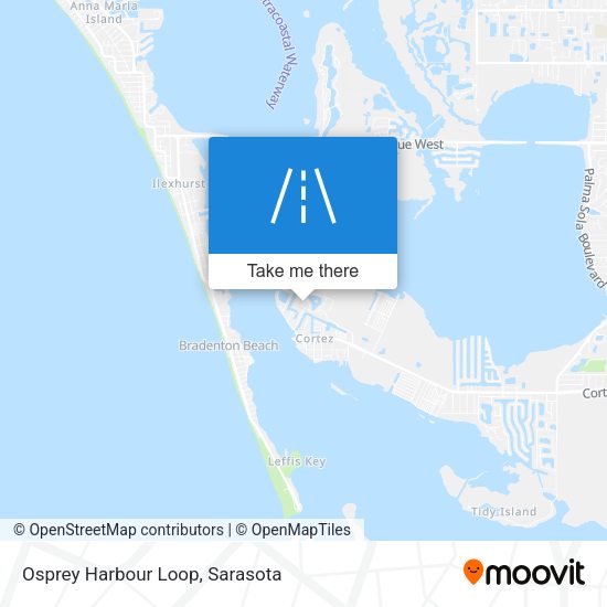 Osprey Harbour Loop map