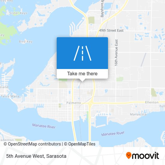 Mapa de 5th Avenue West