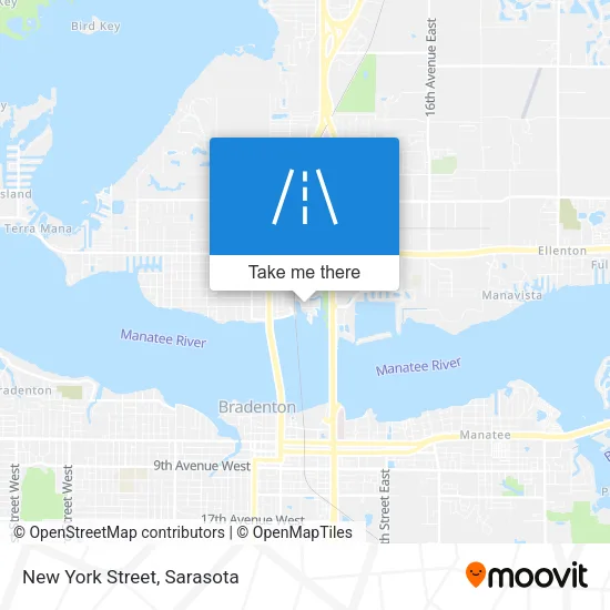 New York Street map
